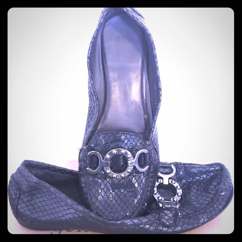 Stuart Weitzman black loafers